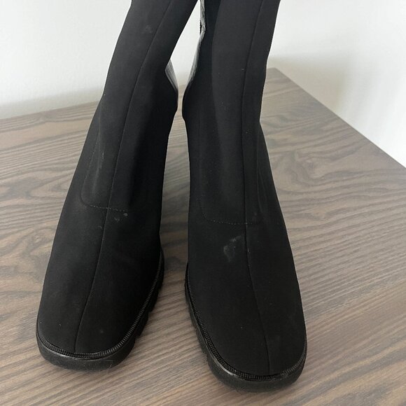 Donald J Pliner Black Black Boots - Picture 4 of 9